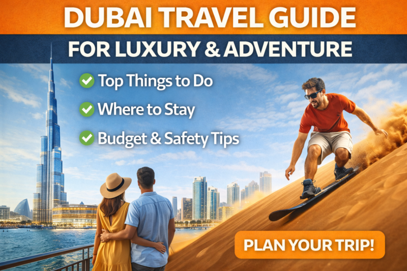 Dubai Travel Guide for Luxury & Adventure