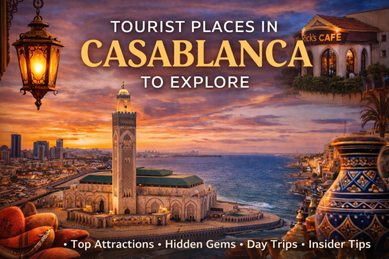 Tourist Places in Casablanca to Explore