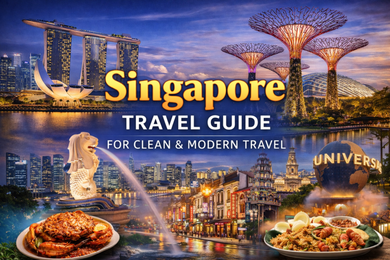 Singapore Travel Guide for Clean & Modern Travel