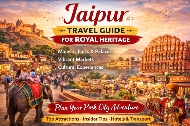 Jaipur Travel Guide for Royal Heritage