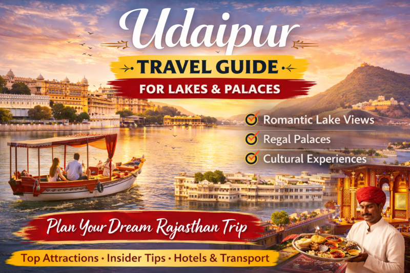 Udaipur Travel Guide for Lakes & Palaces