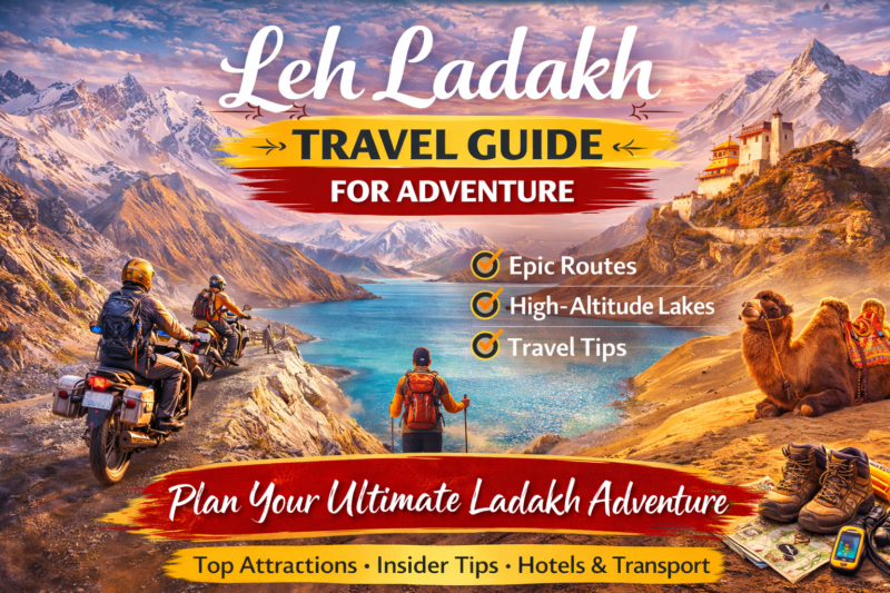 Leh Ladakh Travel Guide for Adventure