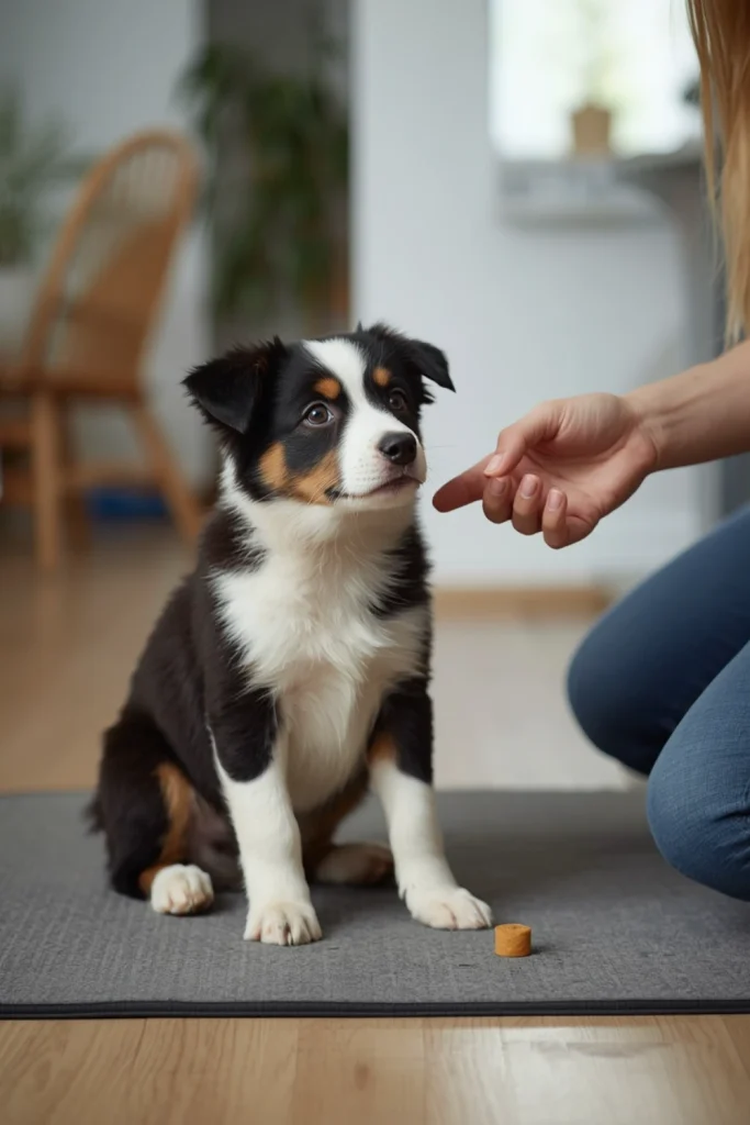 Teach Your Puppy to Stay and Wait
