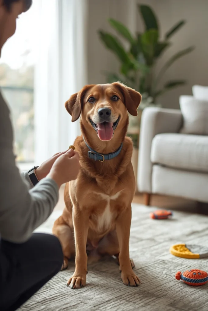 Teach the “Sit” Command