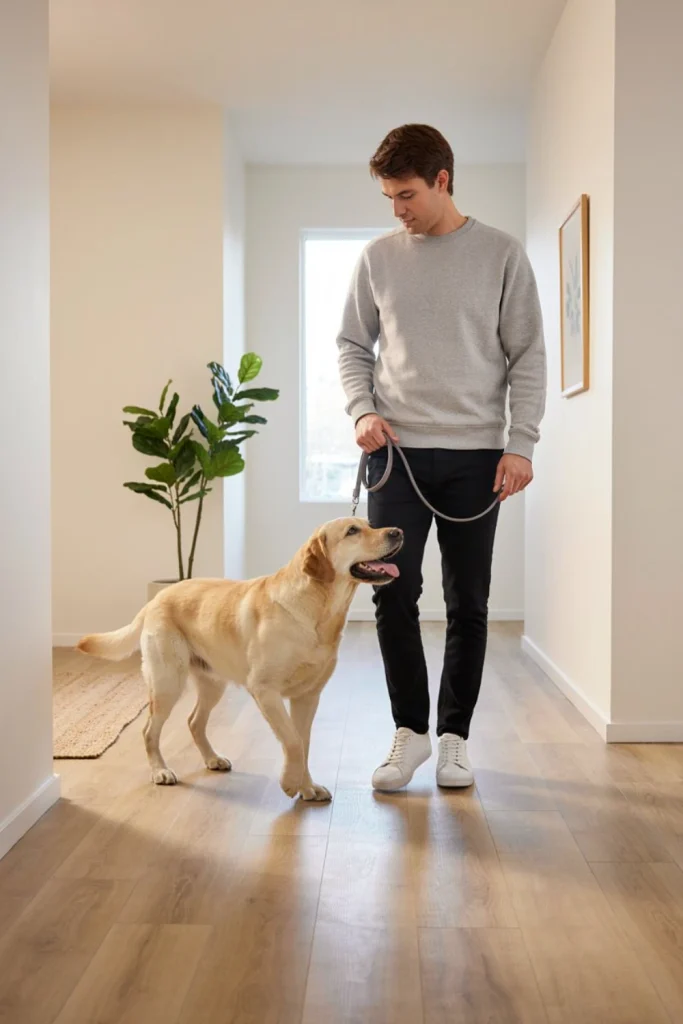 Work on Loose-Leash Walking