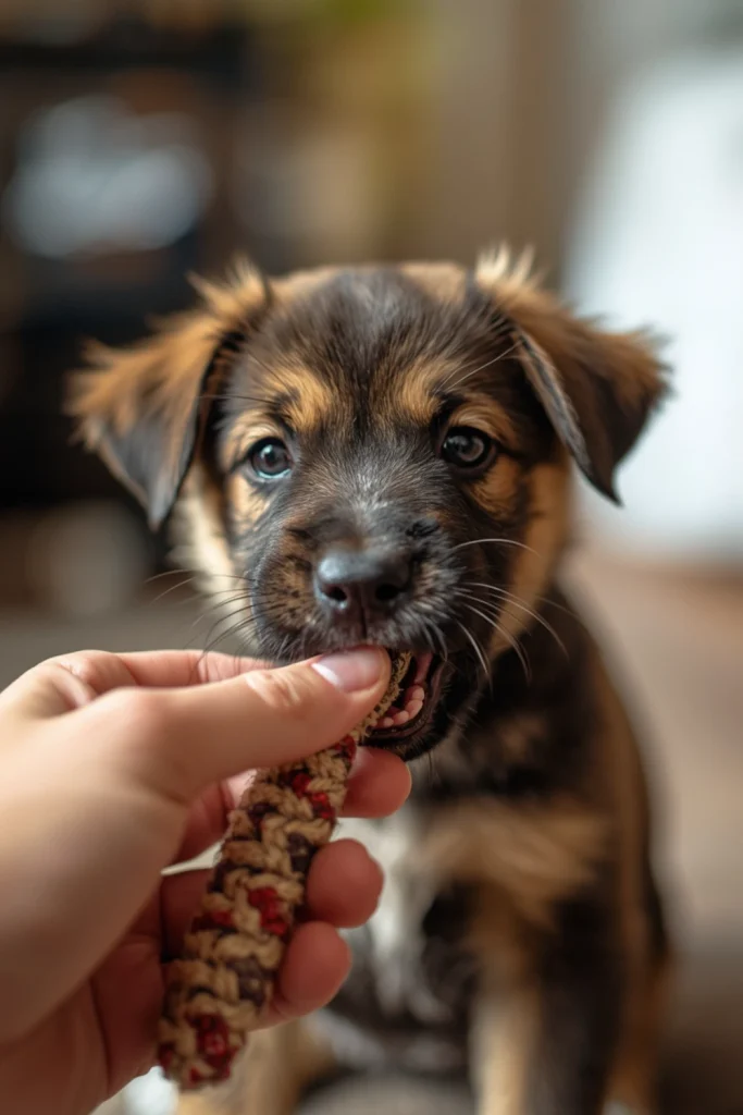 Teach Your Puppy Not to Bite Hands