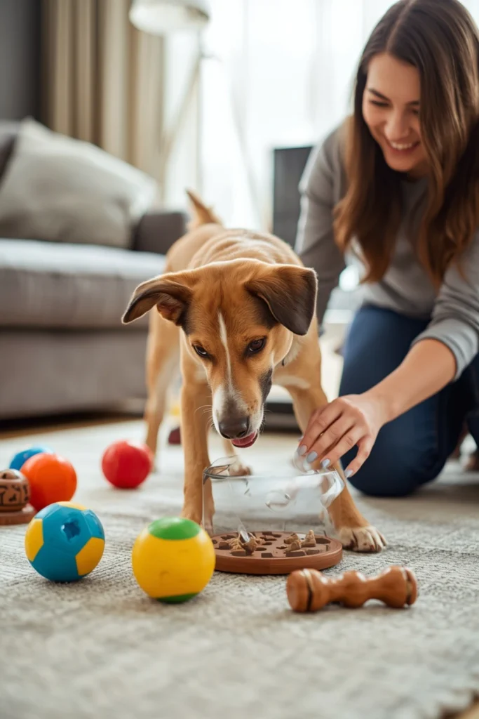 Use Toys for Training and Mental Stimulation
