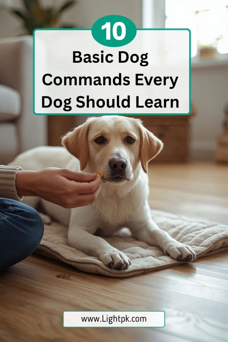 10 Basic Dog Commands Every Dog Should Learn