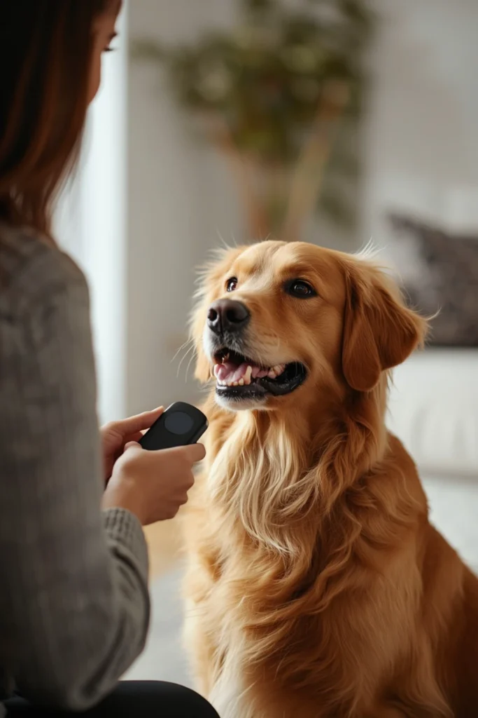 Clicker Training Exercise for Teaching Your Dog to Respond to Its Name