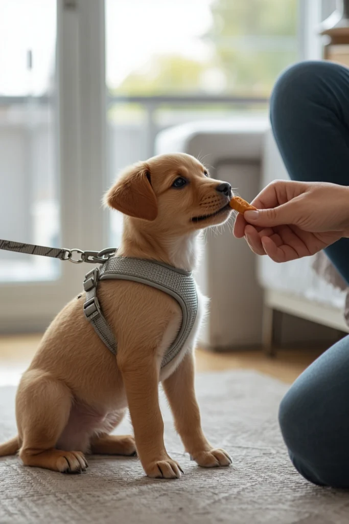 Practice Getting Comfortable With the Leash