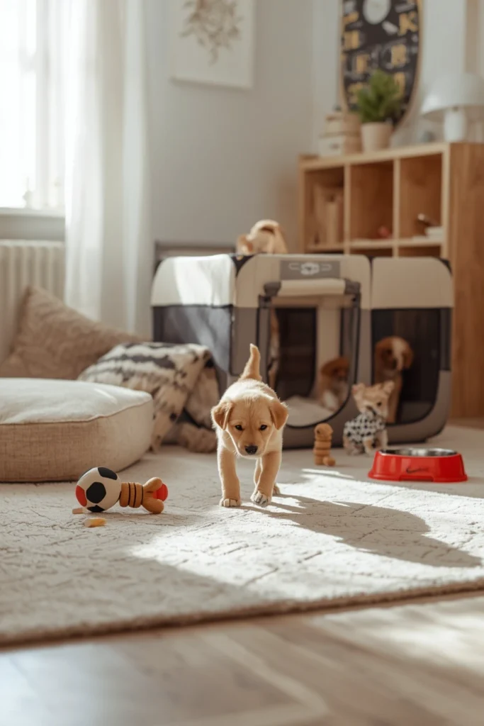 Prepare a Safe and Comfortable Puppy Environment