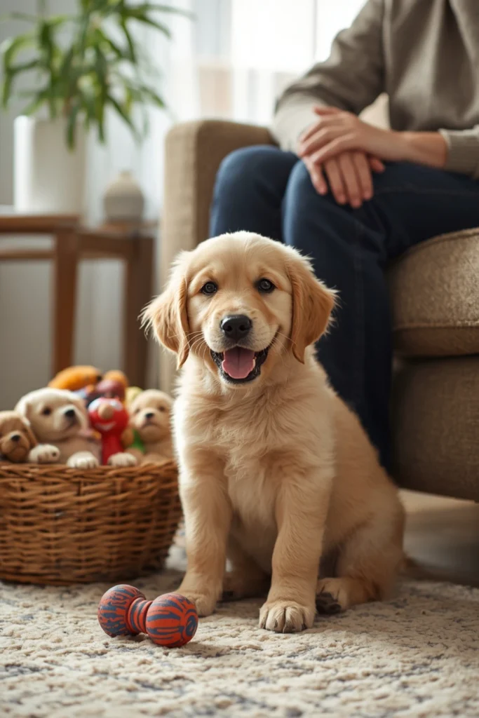 Provide Puppy-Safe Chew Toys