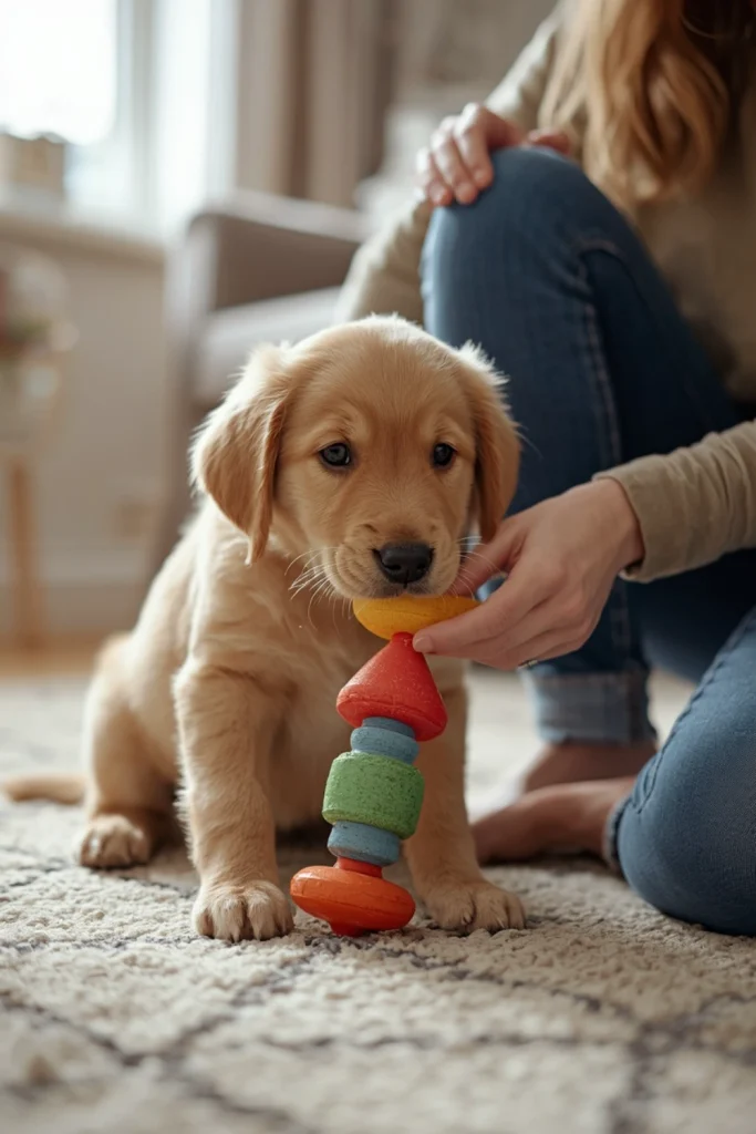 Redirect Your Puppy to an Appropriate Chew Toy
