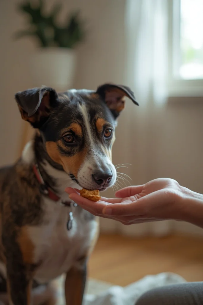 Start With Treats and Gentle Encouragement