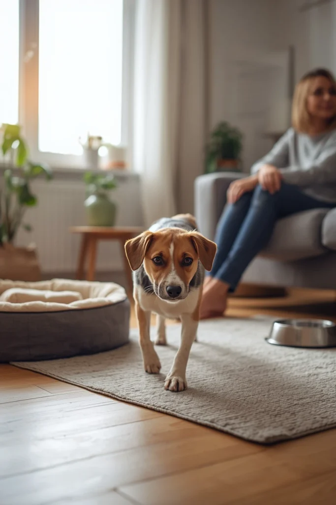 Your New Dog May Feel Nervous or Shy