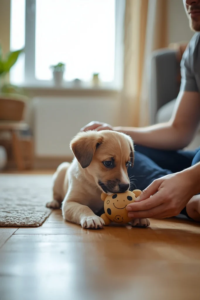 Encourage Appropriate Chewing and Gentle Play