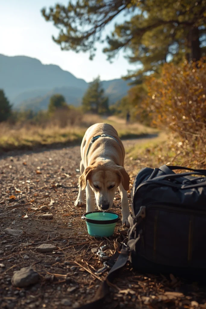 Help Your Dog Drink During Walks and Travel