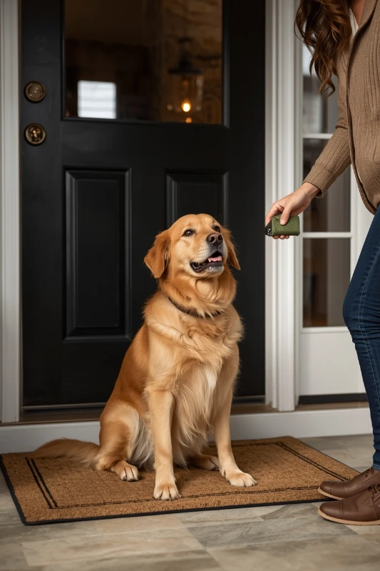 Practice Calm Doorbell and Visitor Training