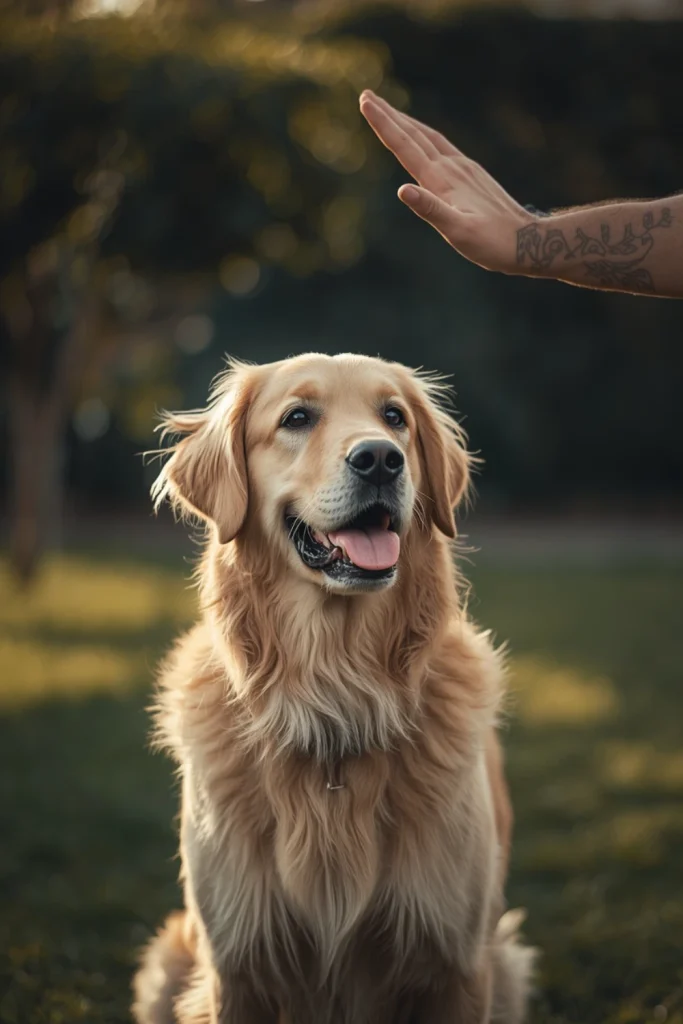 Raised Arm or Hand Wave for Attention and Release