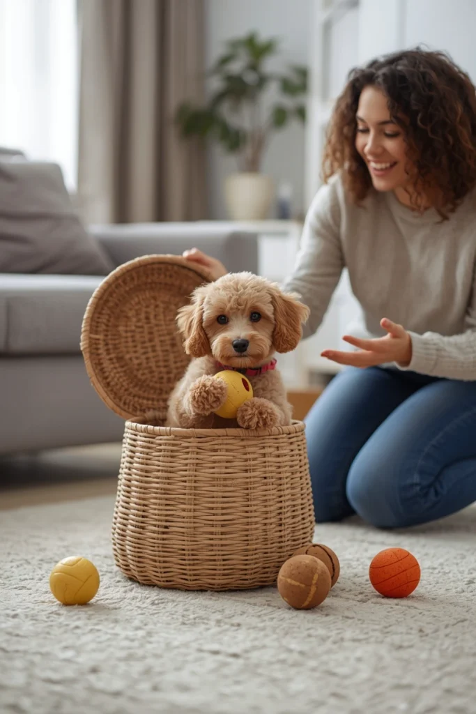 Teach Your Dog to Put Toys Away