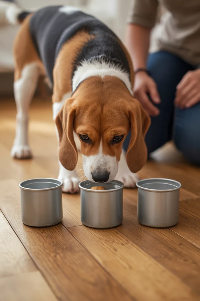 The Find the Right Cup Game