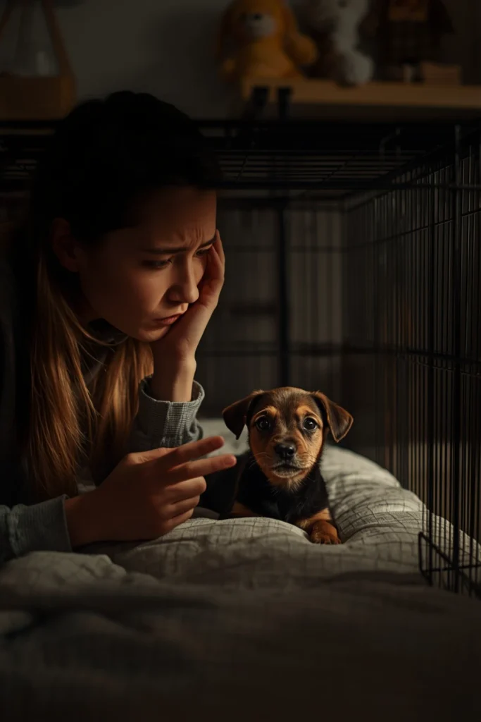 Manage Nighttime Whining Carefully