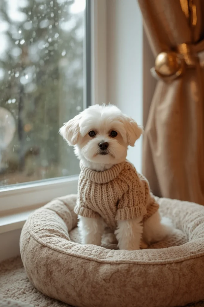 Protect Your Dog From Cold Temperatures and Strong Winds