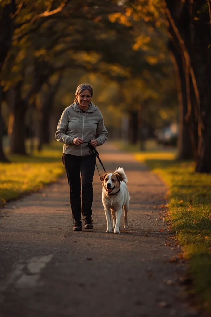Schedule an Evening Walk or Activity Session
