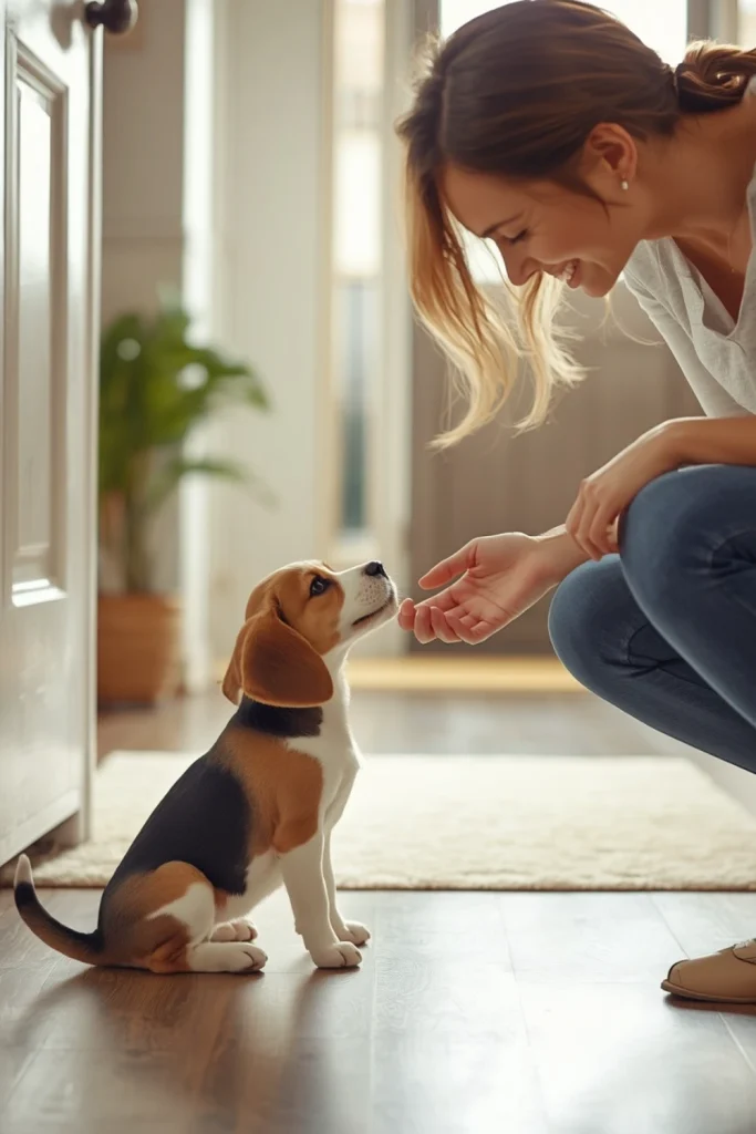 Teach Polite Greetings With Four Paws on the Floor