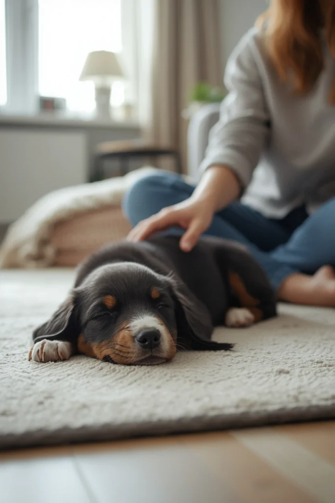 Teach Your Puppy to Settle and Rest Calmly