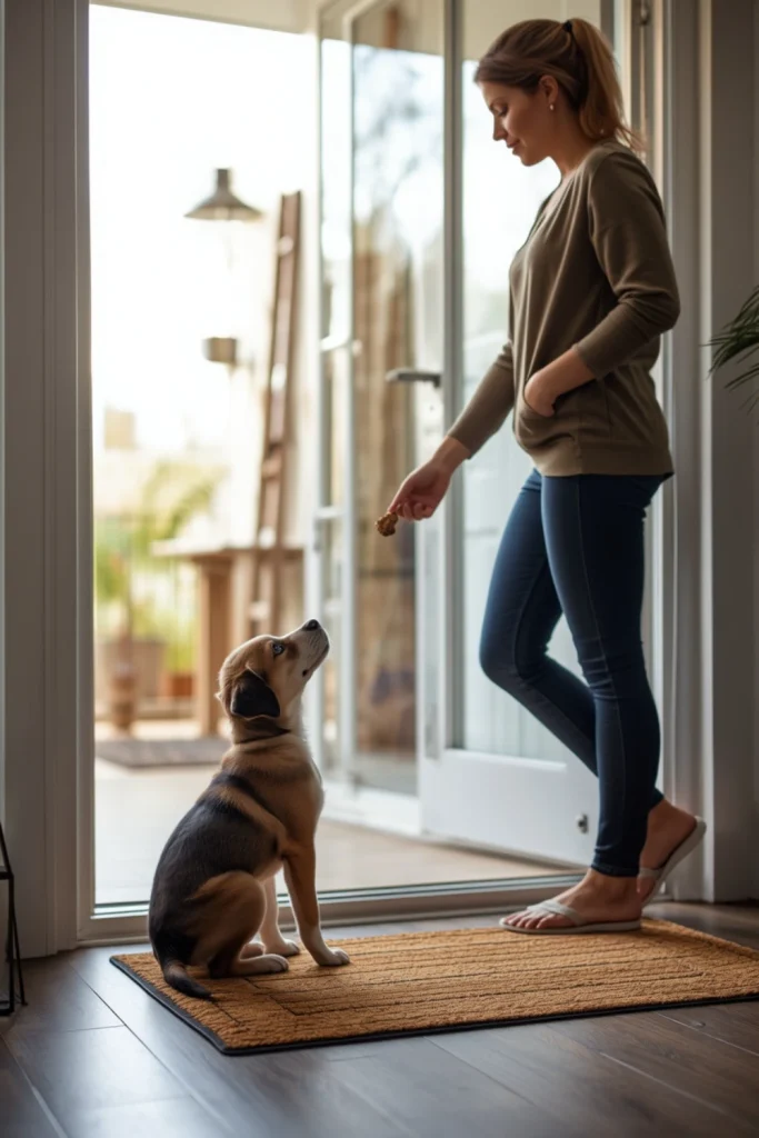 Practice Calm Greetings With Visitors