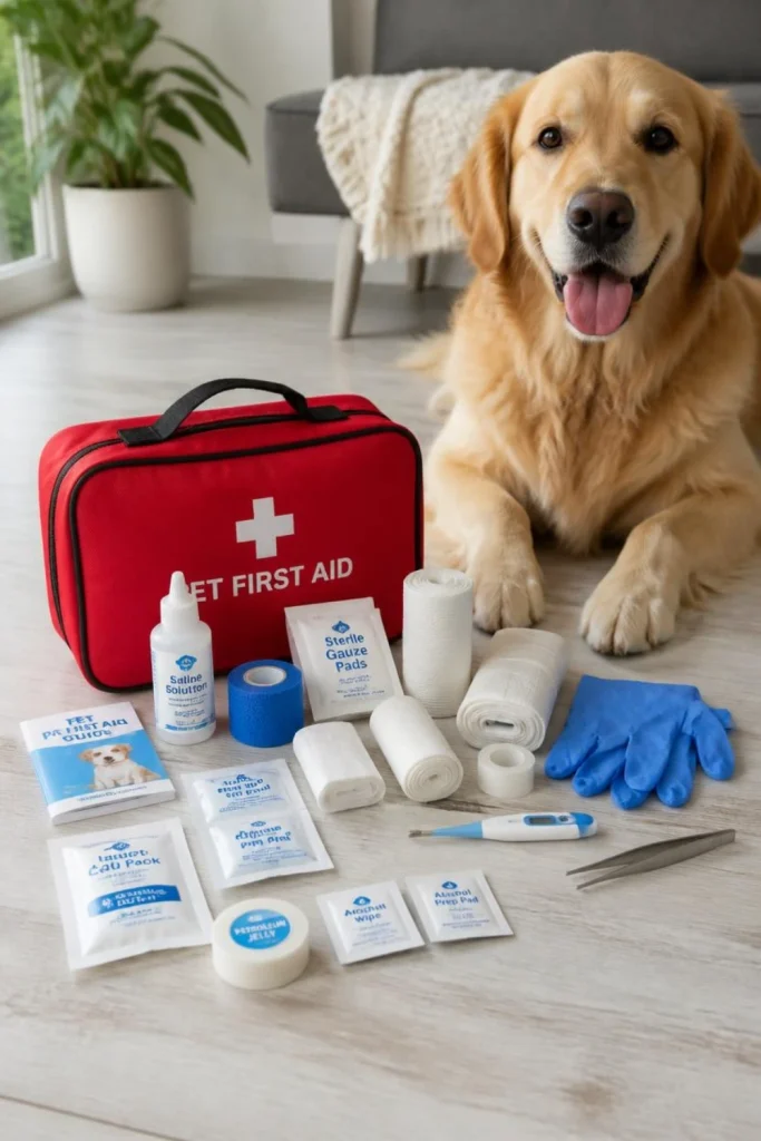 Prepare a Pet First Aid Kit