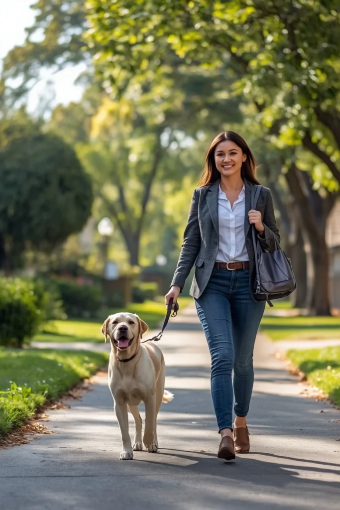 How Long Should You Walk Your Dog Before Work?