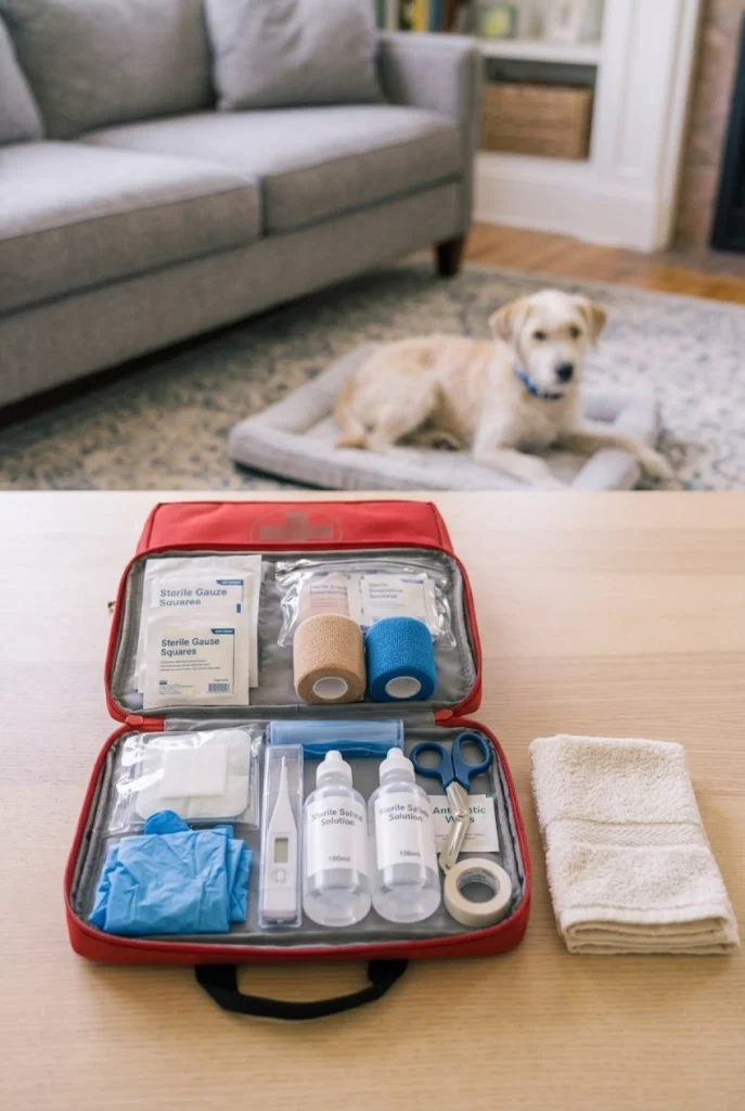 A Pet First-Aid Kit