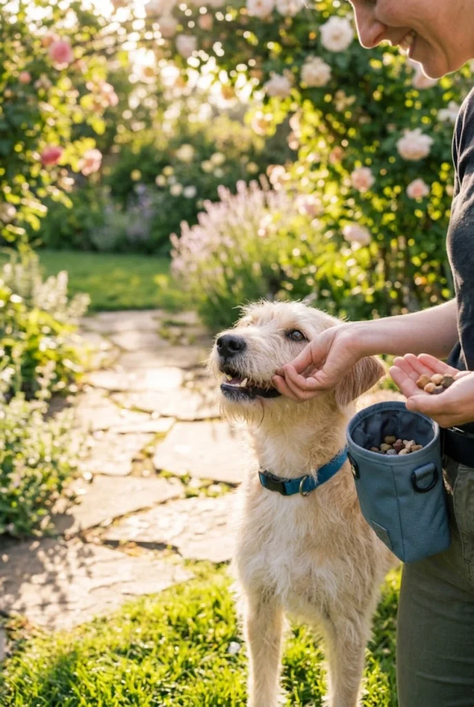 Training Treats and a Treat Pouch