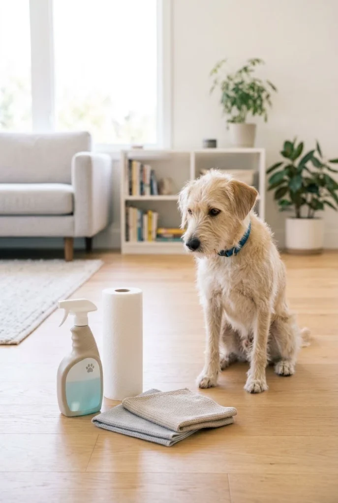 An Enzymatic Cleaner and Cleaning Supplies