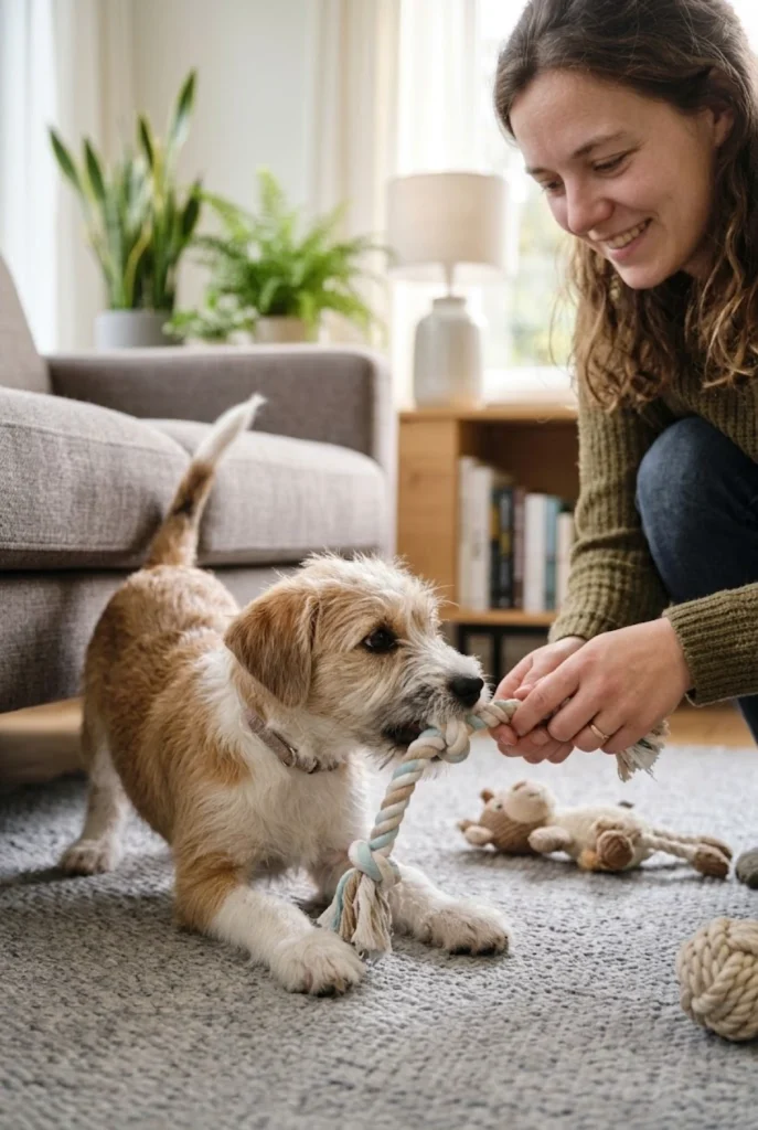 Reduce Puppy Biting During Play
