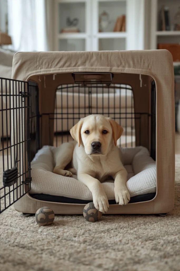 Crate Training and Your Puppy Potty Training Schedule