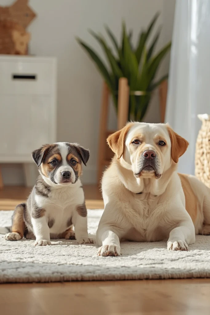 Adjust the Routine for Puppies and Senior Dogs