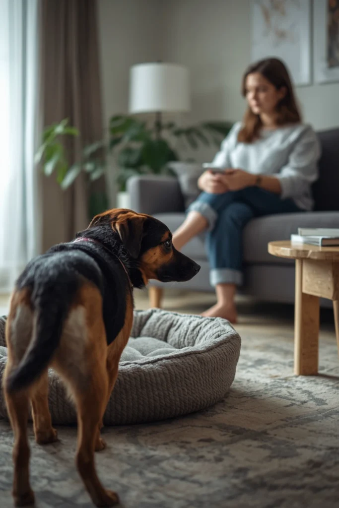 Expecting Your Dog to Adjust Immediately
