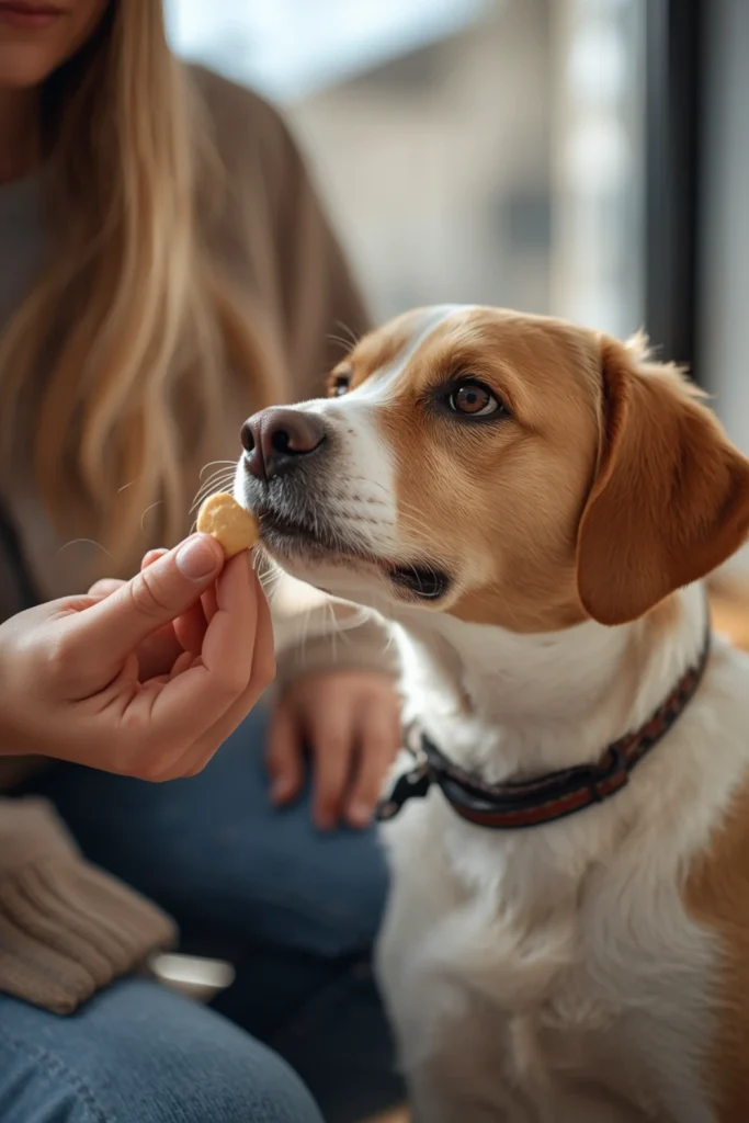 Get Your Dog's Attention With a Treat
