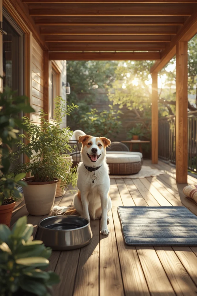 Place Water Bowls in Shaded Areas