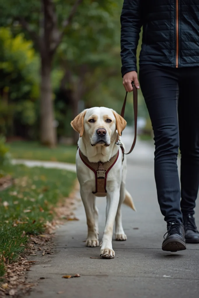 Practice Loose-Leash Walking on Different Paths