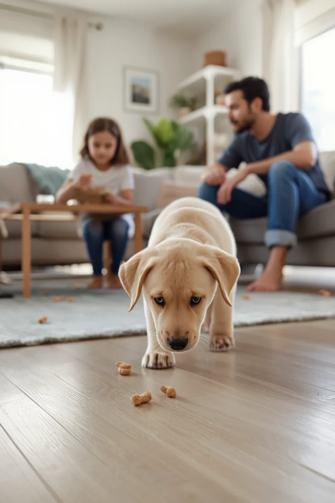 Treat Toss Game: Encourage Positive Exploration