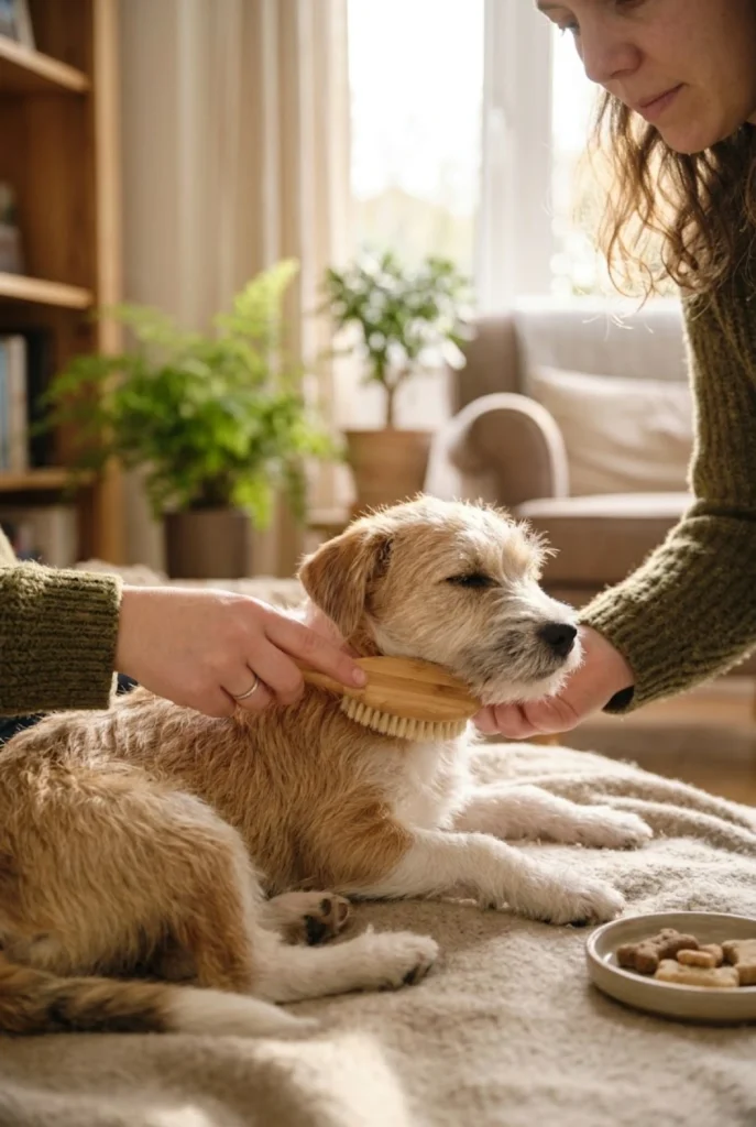 Practice Gentle Grooming and Handling