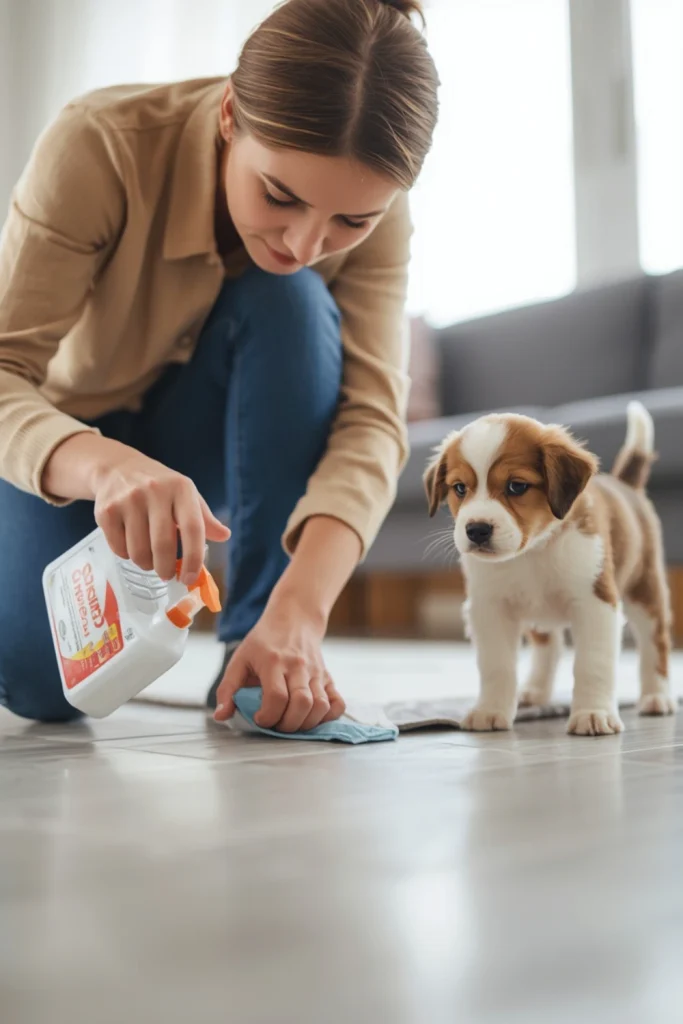 What to Do When Your Puppy Has an Indoor Accident