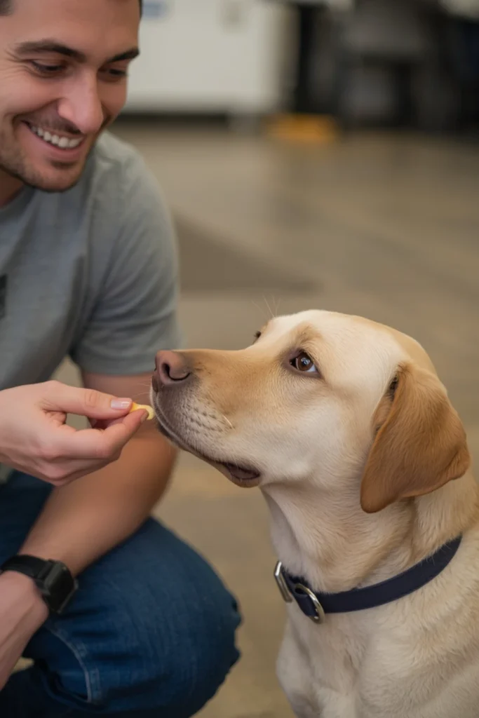 Practice Focus With a Treat in Your Hand