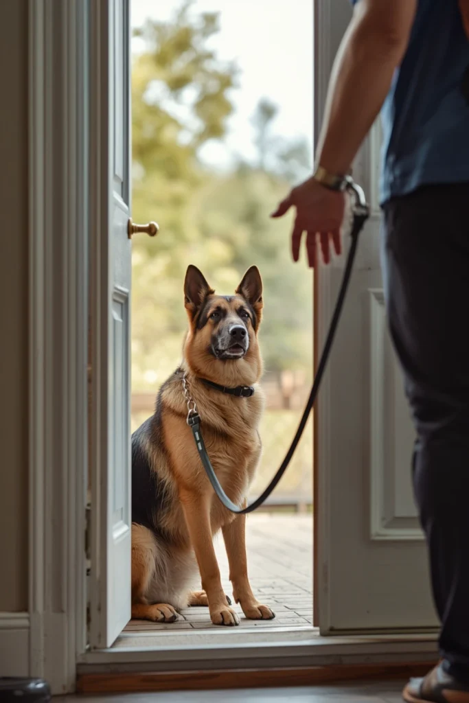 Practice Waiting at the Door