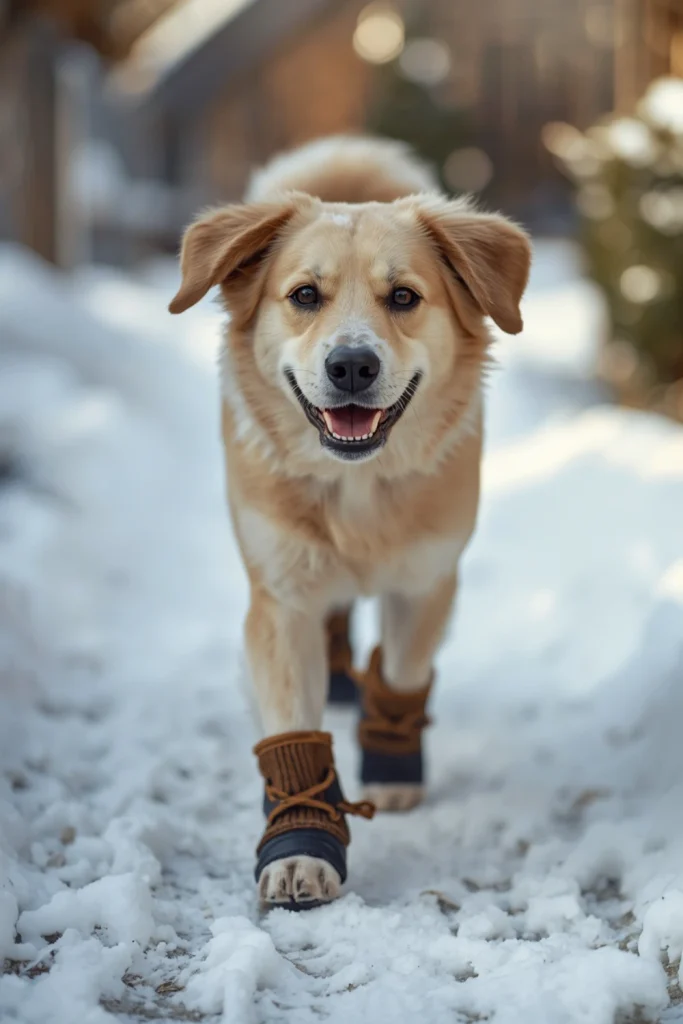 Protect Your Dog's Paws from Snow and Ice