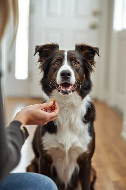 Teach Your Dog to Sit Before Greeting People